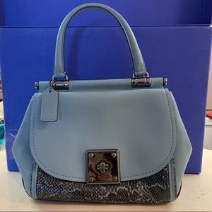 Coach Top Handle Satchel with Crossbody Strap